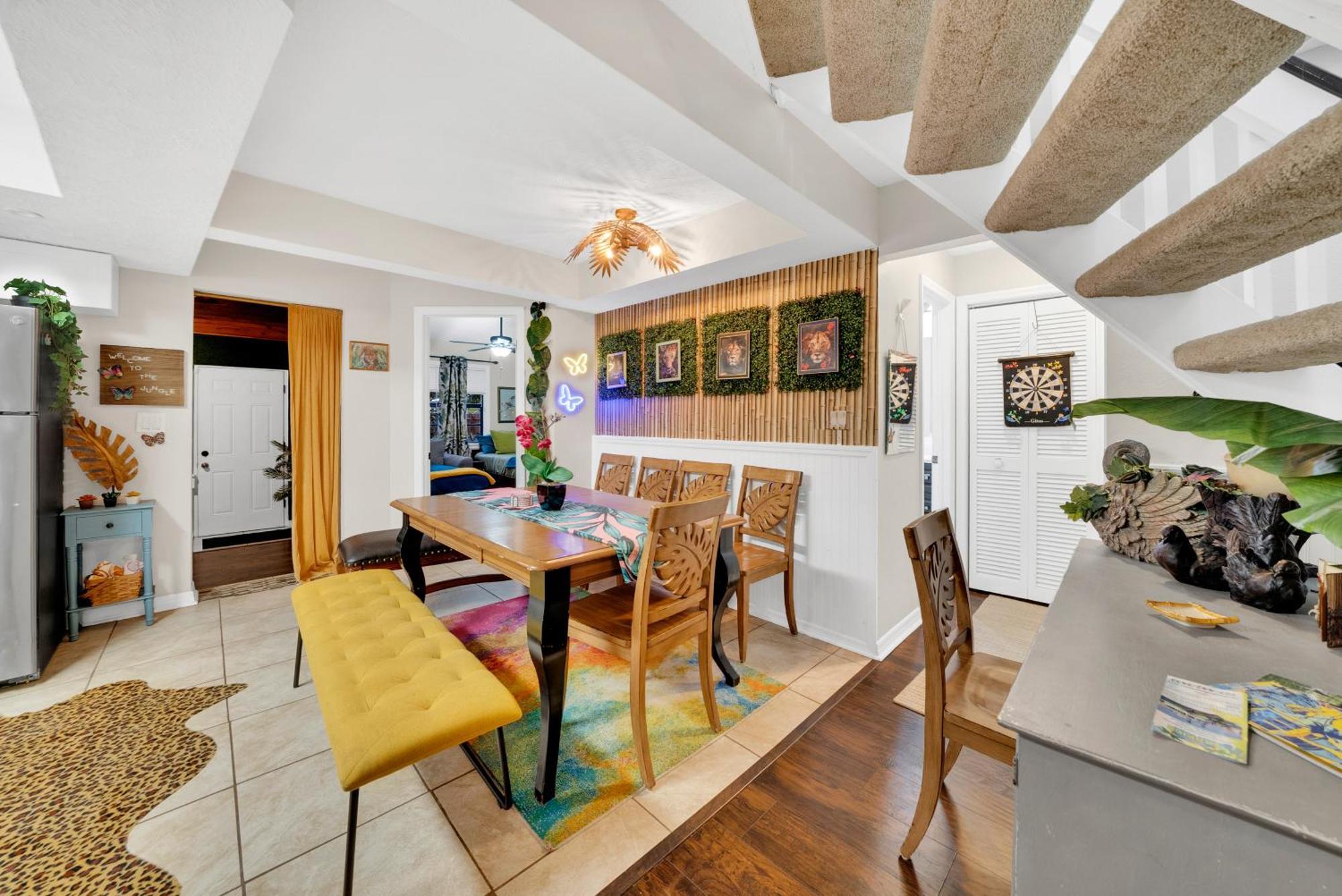 Zen Jungle House By Busch Gardens Sleeps 12 With Outdoor Games & Detached Play Space! Tampa Exteriör bild